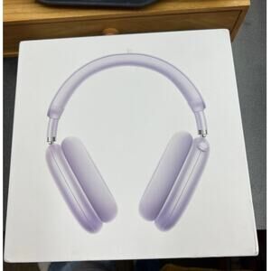Picun F8 Pro ANC Bluetooth Over-Ear Headphones Purple Open Box w/ Charger